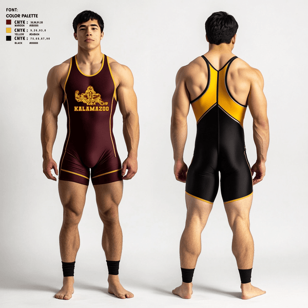 Wrestling Singlet, Kalamazoo Central High School Wrestling, Wrestling, Teamtime, Team time, sublimation, custom sports apparel, team uniforms, spirit wear, spiritwear, sports uniforms, custom shirts, team store, custom team store, fundraiser sports, apparel fundraiser