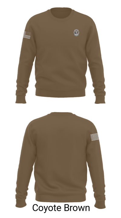 Haskell Police Department 21588241 Crew Neck Sweatshirt - 5
