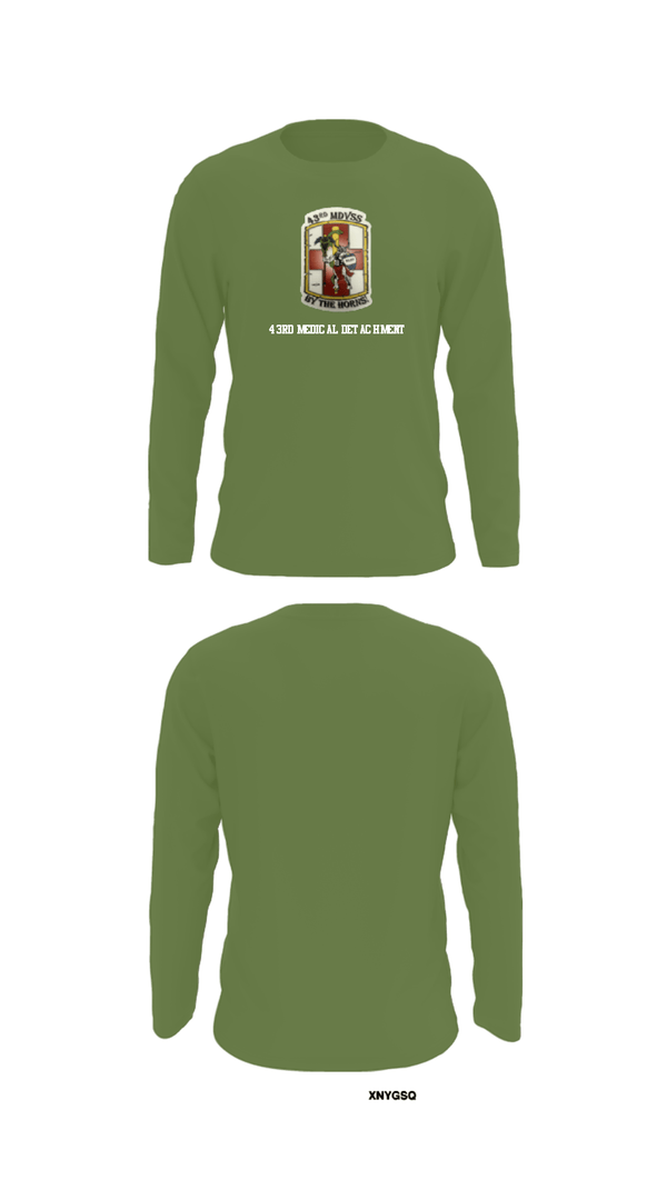 Long Sleeve Performance Shirt, 43rd Medical Detachment, , Teamtime, Team time, sublimation, custom sports apparel, team uniforms, spirit wear, spiritwear, sports uniforms, custom shirts, team store, custom team store, fundraiser sports, apparel fundraiser