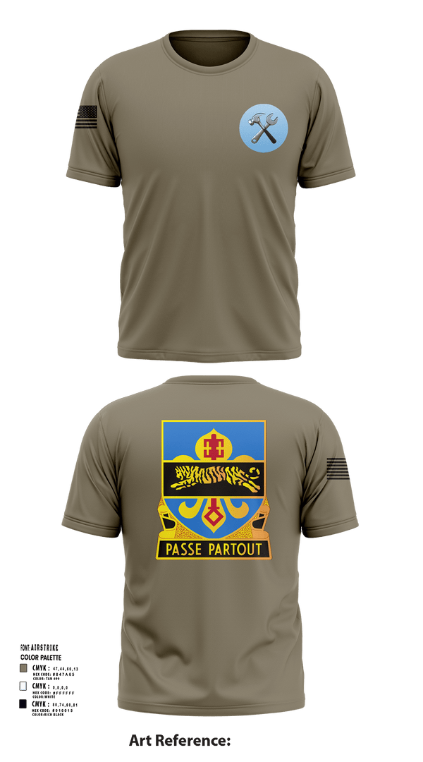 Short Sleeve Performance Shirt, HHD, 415th Military Intelligence Battalion, National Guard, Teamtime, Team time, sublimation, custom sports apparel, team uniforms, spirit wear, spiritwear, sports uniforms, custom shirts, team store, custom team store, fundraiser sports, apparel fundraiser