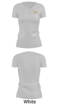 Overbrook High School Track and Field 24821200 Women's Short Sleeve V-neck Shirt - 19