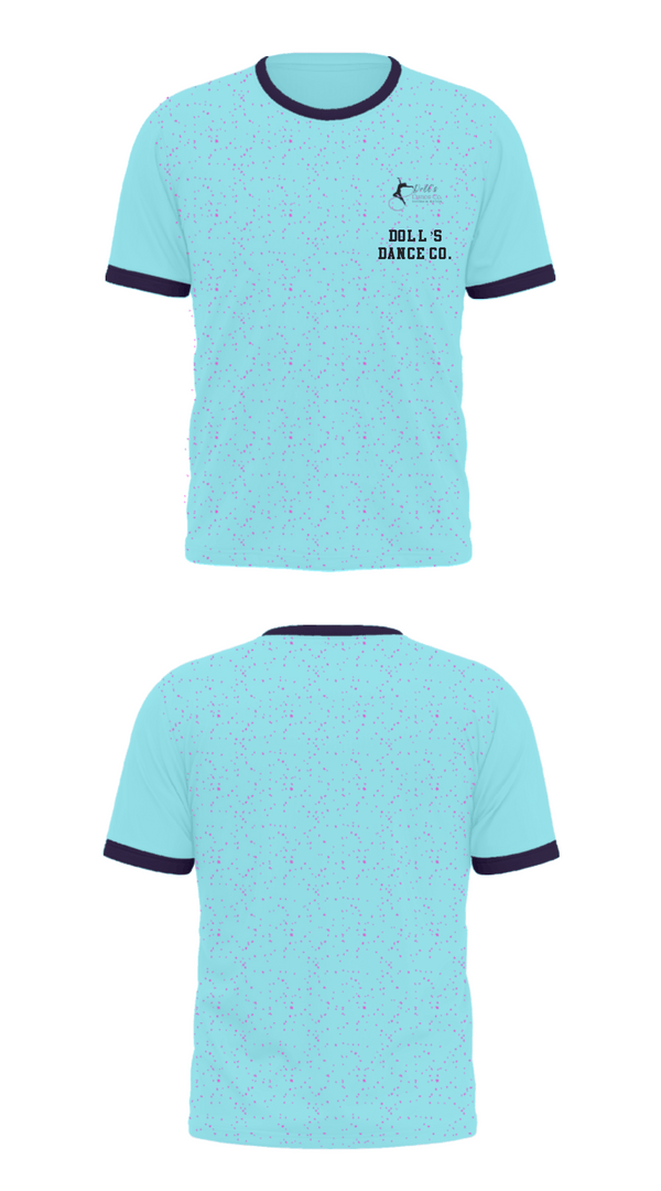 Short Sleeve Performance Shirt, Doll’s Dance Co., , Teamtime, Team time, sublimation, custom sports apparel, team uniforms, spirit wear, spiritwear, sports uniforms, custom shirts, team store, custom team store, fundraiser sports, apparel fundraiser