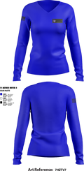 NATO Winter Instructor Course 70603396 Women's Long Sleeve V-neck Shirt - 3