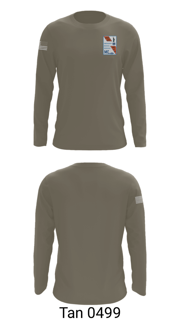 Long Sleeve Performance Shirt, RWJ JCMC, Fire Department, Teamtime, Team time, sublimation, custom sports apparel, team uniforms, spirit wear, spiritwear, sports uniforms, custom shirts, team store, custom team store, fundraiser sports, apparel fundraiser