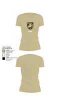 USMA 12751694 Women's Short Sleeve V-neck Shirt - 84