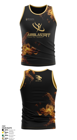 Tank Top, Airblastoff Lions, Track & Field, Teamtime, Team time, sublimation, custom sports apparel, team uniforms, spirit wear, spiritwear, sports uniforms, custom shirts, team store, custom team store, fundraiser sports, apparel fundraiser