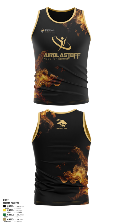 Airblastoff Lions 14236654 Tank Top - 5 (1)