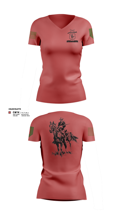 CGMCG 4385904 Women's Short Sleeve V-neck Shirt - 6