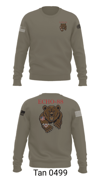 Crew Neck Sweatshirt, ECHO-88, , Teamtime, Team time, sublimation, custom sports apparel, team uniforms, spirit wear, spiritwear, sports uniforms, custom shirts, team store, custom team store, fundraiser sports, apparel fundraiser