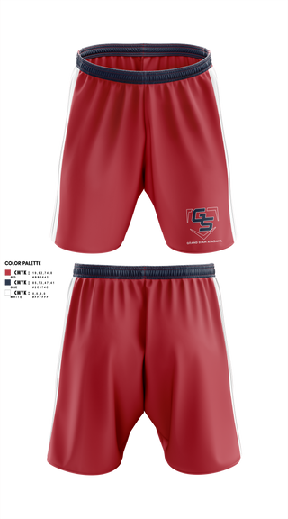 Athletic Shorts With Pockets, Grand Slam Alabama, Baseball, Teamtime, Team time, sublimation, custom sports apparel, team uniforms, spirit wear, spiritwear, sports uniforms, custom shirts, team store, custom team store, fundraiser sports, apparel fundraiser