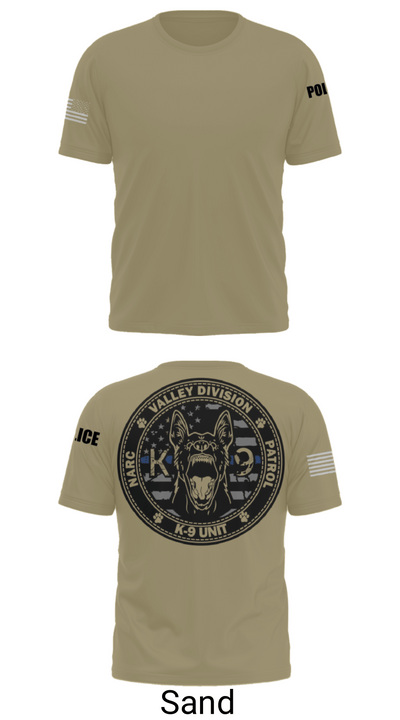 VALLEY K9 75951631 Short Sleeve Performance Shirt - 91