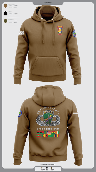478th CA BN (A) 32204639 Hoodie - 110