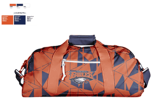 Duffle Bag, Clarke County High School Volleyball, Women's Volleyball, Teamtime, Team time, sublimation, custom sports apparel, team uniforms, spirit wear, spiritwear, sports uniforms, custom shirts, team store, custom team store, fundraiser sports, apparel fundraiser