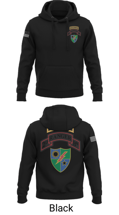 2nd Battalion 75th Ranger Regiment 36081201 Hoodie - 38