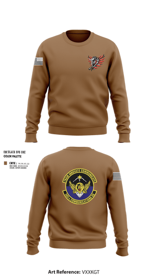 Crew Neck Sweatshirt, , Air Force, Teamtime, Team time, sublimation, custom sports apparel, team uniforms, spirit wear, spiritwear, sports uniforms, custom shirts, team store, custom team store, fundraiser sports, apparel fundraiser