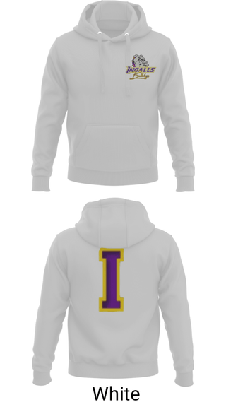 Hoodie, Ingalls Junior High School Cross Country, Cross Country, Teamtime, Team time, sublimation, custom sports apparel, team uniforms, spirit wear, spiritwear, sports uniforms, custom shirts, team store, custom team store, fundraiser sports, apparel fundraiser
