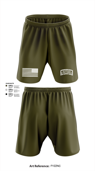 Athletic Shorts With Pockets, APSU RANGER CHALLENGE, Army, Teamtime, Team time, sublimation, custom sports apparel, team uniforms, spirit wear, spiritwear, sports uniforms, custom shirts, team store, custom team store, fundraiser sports, apparel fundraiser