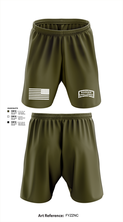 APSU RANGER CHALLENGE 6778670 Athletic Shorts With Pockets - 1