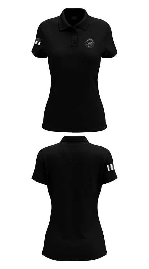 Womens Short Sleeve Performance Polo, American R&R, , Teamtime, Team time, sublimation, custom sports apparel, team uniforms, spirit wear, spiritwear, sports uniforms, custom shirts, team store, custom team store, fundraiser sports, apparel fundraiser