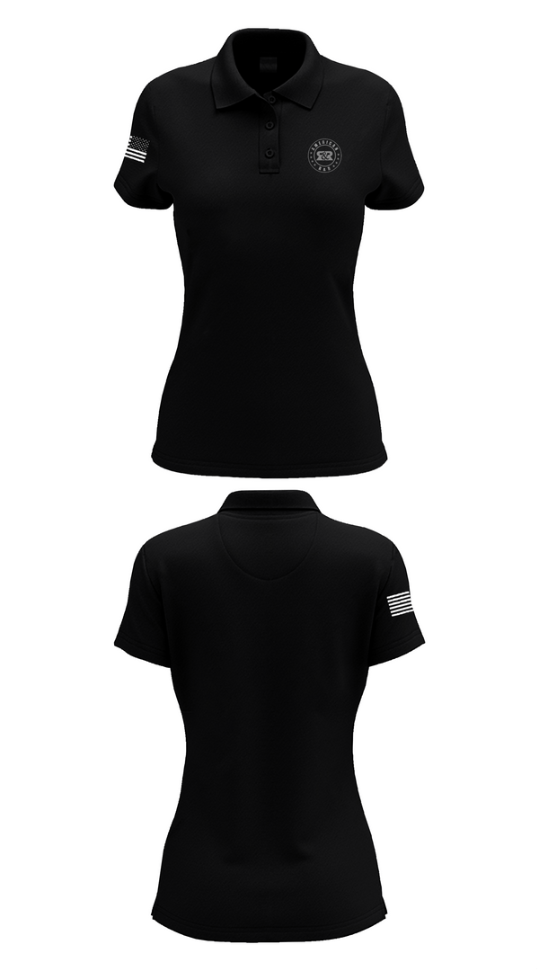 Womens Short Sleeve Performance Polo, American R&R, , Teamtime, Team time, sublimation, custom sports apparel, team uniforms, spirit wear, spiritwear, sports uniforms, custom shirts, team store, custom team store, fundraiser sports, apparel fundraiser