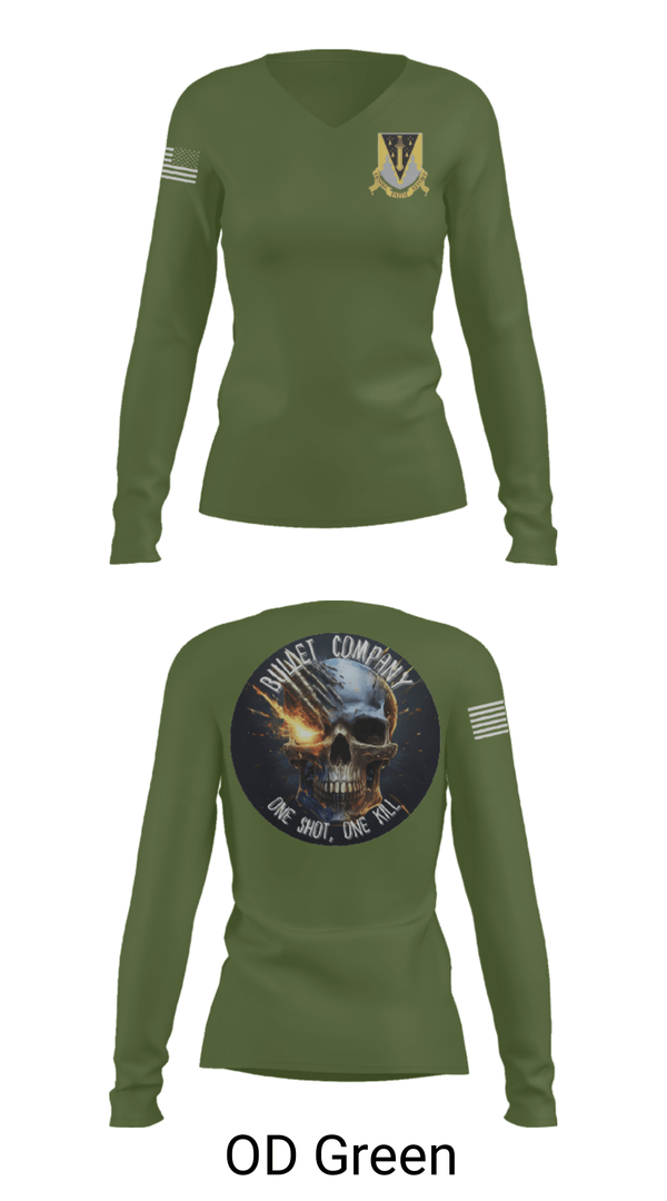 Womens Long Sleeve Vneck Shirt, USMAPS AY 25, Army, Teamtime, Team time, sublimation, custom sports apparel, team uniforms, spirit wear, spiritwear, sports uniforms, custom shirts, team store, custom team store, fundraiser sports, apparel fundraiser
