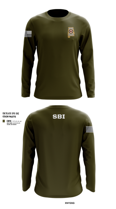 Major Crimes 85282762 Long Sleeve Performance Shirt 251