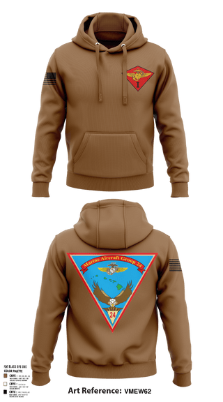 Hoodie, Marine Air Group 24, Marines, Teamtime, Team time, sublimation, custom sports apparel, team uniforms, spirit wear, spiritwear, sports uniforms, custom shirts, team store, custom team store, fundraiser sports, apparel fundraiser