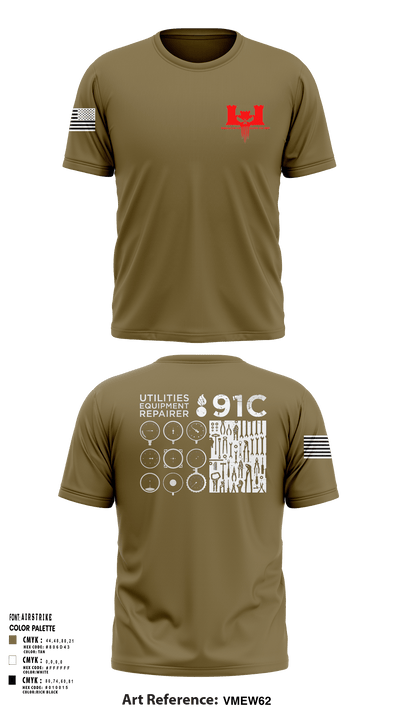 302nd EN CO 64266225 Short Sleeve Performance Shirt - 28