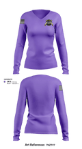 773d MP BN 67187730 Women's Long Sleeve V-neck Shirt - 2