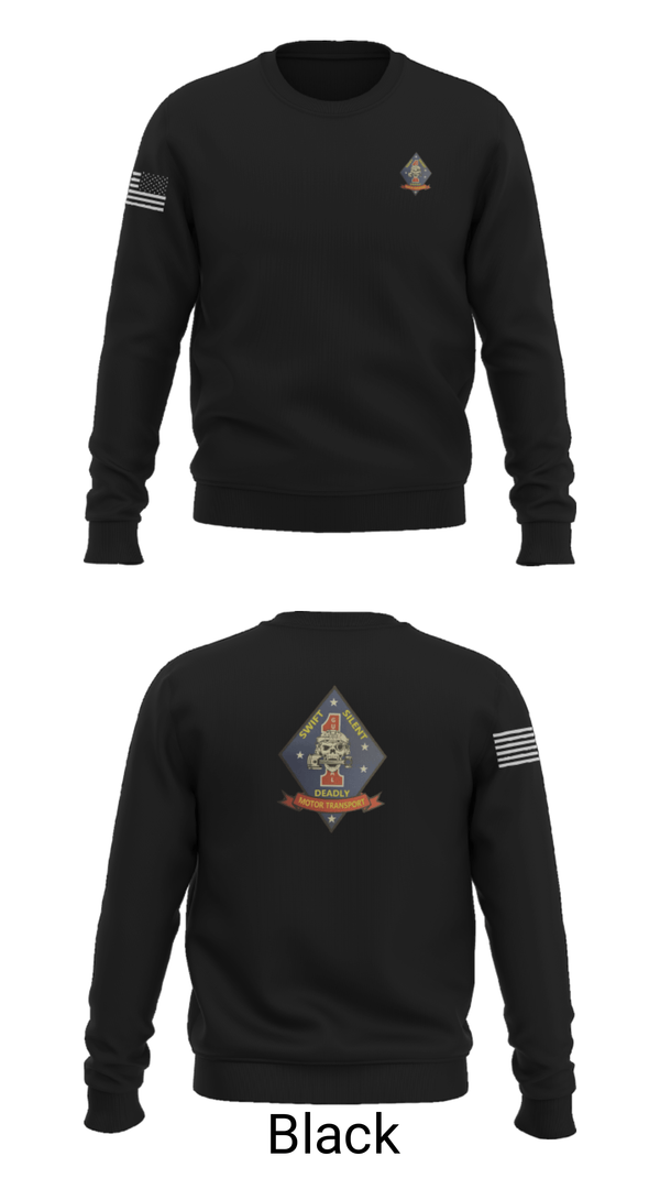 Crew Neck Sweatshirt, 1st Recon, Marines, Teamtime, Team time, sublimation, custom sports apparel, team uniforms, spirit wear, spiritwear, sports uniforms, custom shirts, team store, custom team store, fundraiser sports, apparel fundraiser