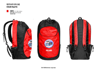 Gear Bag, POLARS, Air Force, Teamtime, Team time, sublimation, custom sports apparel, team uniforms, spirit wear, spiritwear, sports uniforms, custom shirts, team store, custom team store, fundraiser sports, apparel fundraiser