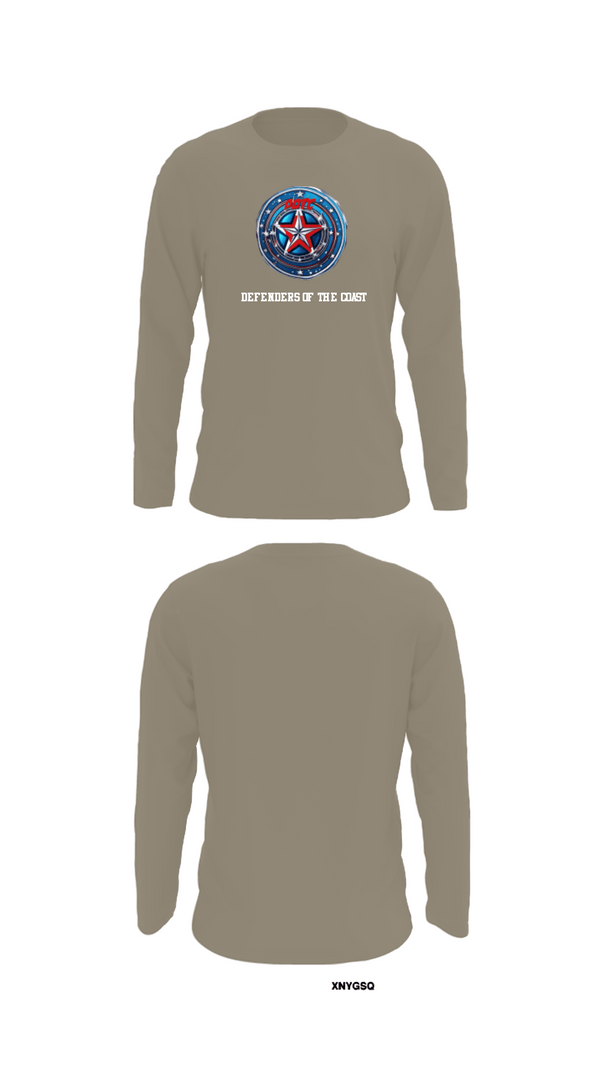 Long Sleeve Performance Shirt, Defenders of the Coast, Army, Teamtime, Team time, sublimation, custom sports apparel, team uniforms, spirit wear, spiritwear, sports uniforms, custom shirts, team store, custom team store, fundraiser sports, apparel fundraiser
