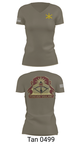 Womens Short Sleeve Vneck Shirt, BTRY-B 1/188th, National Guard, Teamtime, Team time, sublimation, custom sports apparel, team uniforms, spirit wear, spiritwear, sports uniforms, custom shirts, team store, custom team store, fundraiser sports, apparel fundraiser