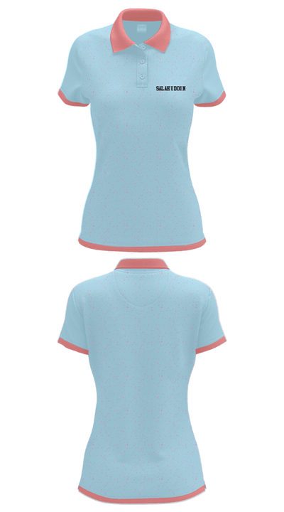 Salahuddin 42896524 Women's Short Sleeve Performance Polo  - 31