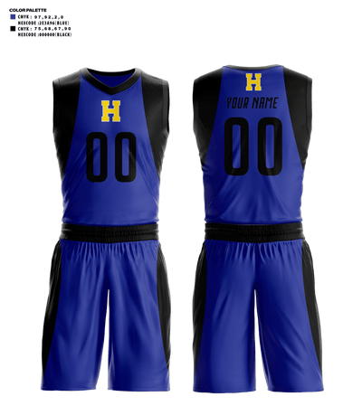 Hazen High School Basketball 32648752 Basketball Uniform - 41