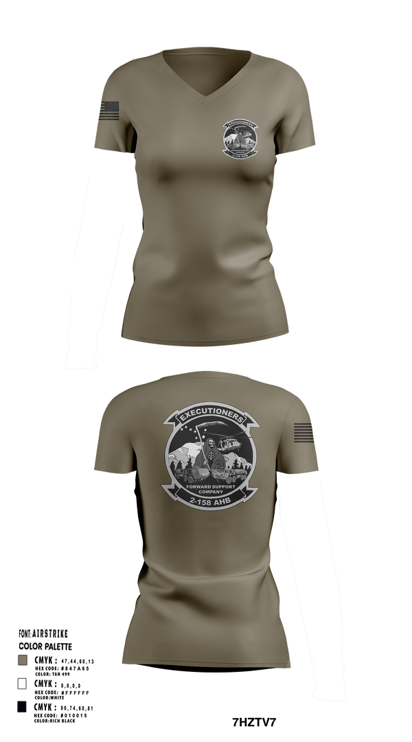 Womens Short Sleeve Vneck Shirt, Executioners, , Teamtime, Team time, sublimation, custom sports apparel, team uniforms, spirit wear, spiritwear, sports uniforms, custom shirts, team store, custom team store, fundraiser sports, apparel fundraiser