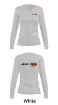 Arise N Build 35818845 Women's Long Sleeve V-neck Shirt - 16