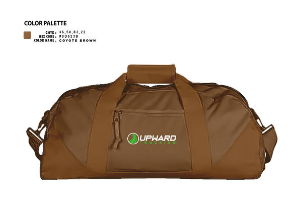 Duffle Bag, Upward Trucking, , Teamtime, Team time, sublimation, custom sports apparel, team uniforms, spirit wear, spiritwear, sports uniforms, custom shirts, team store, custom team store, fundraiser sports, apparel fundraiser