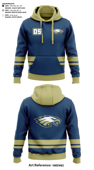 Landmark Christian School Football 82110402 Hoodie - 41