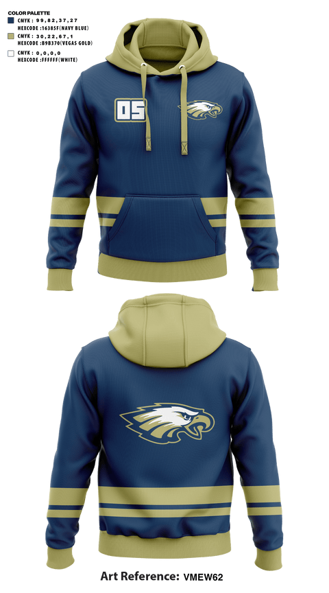 Hoodie, Landmark Christian School Football, , Teamtime, Team time, sublimation, custom sports apparel, team uniforms, spirit wear, spiritwear, sports uniforms, custom shirts, team store, custom team store, fundraiser sports, apparel fundraiser