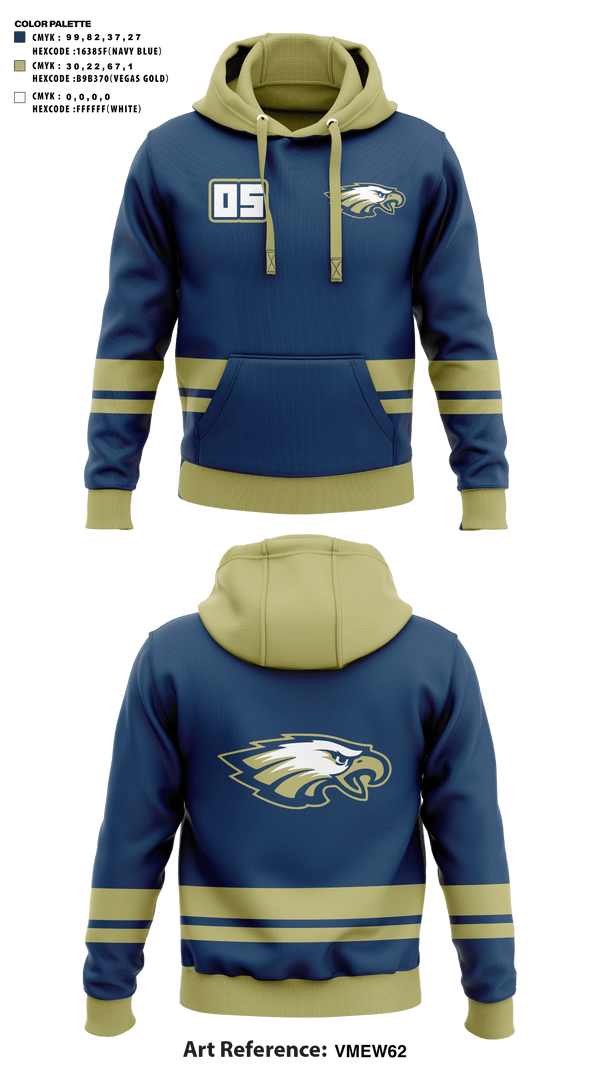 Hoodie, Landmark Christian School Football, , Teamtime, Team time, sublimation, custom sports apparel, team uniforms, spirit wear, spiritwear, sports uniforms, custom shirts, team store, custom team store, fundraiser sports, apparel fundraiser