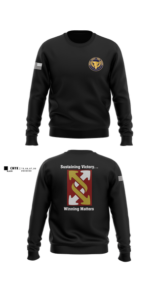 Crew Neck Sweatshirt, 143rd ESC, , Teamtime, Team time, sublimation, custom sports apparel, team uniforms, spirit wear, spiritwear, sports uniforms, custom shirts, team store, custom team store, fundraiser sports, apparel fundraiser