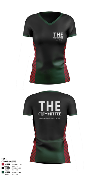 Women's Short Sleeve Vneck Shirt, The Committee, Cycling, Teamtime, Team time, sublimation, custom sports apparel, team uniforms, spirit wear, spiritwear, sports uniforms, custom shirts, team store, custom team store, fundraiser sports, apparel fundraiser