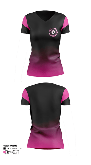 Womens Short Sleeve Vneck Shirt, Just Plain Random, , Teamtime, Team time, sublimation, custom sports apparel, team uniforms, spirit wear, spiritwear, sports uniforms, custom shirts, team store, custom team store, fundraiser sports, apparel fundraiser