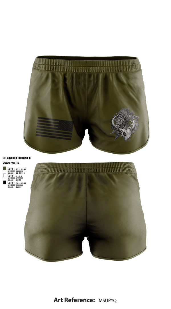 Ranger Panties, CREW 3 BUSTED BUZZARDS, Army, Teamtime, Team time, sublimation, custom sports apparel, team uniforms, spirit wear, spiritwear, sports uniforms, custom shirts, team store, custom team store, fundraiser sports, apparel fundraiser