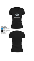 Ape Team 76763933 Women's Short Sleeve V-neck Shirt - 37