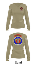 4/9 Field Artillery 56 Command (Pershing) 34975025 Women's Long Sleeve V-neck Shirt - 97