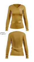 Ultra 54543518 Women's Long Sleeve V-neck Shirt - 3