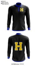 Hazen High School Basketball 32648752 Quarter Zip Jacket - 41