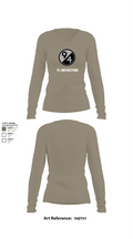 TC Instructors 58832529 Women's Long Sleeve V-neck Shirt - 62